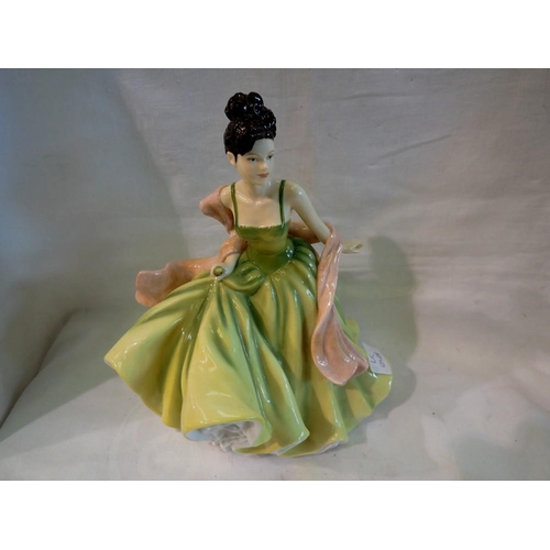 1292 - Royal Doulton figurine Springtime HN5467. UK P&P Group 2 (£20+VAT for the first lot and £4+VAT for s... 