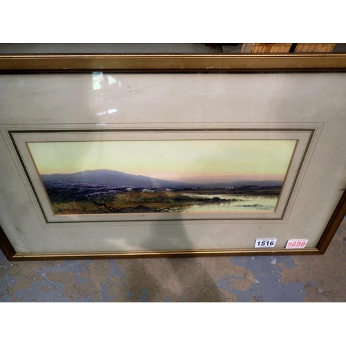 1516 - Gilt framed original by F. Pearson. Not available for in-house P&P