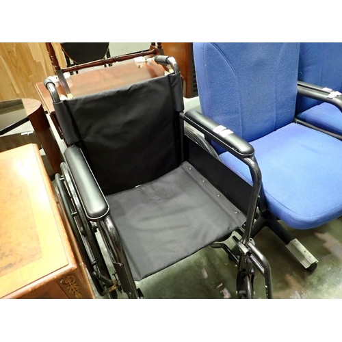 1561 - Drive banded, black wheelchair. Not available for in-house P&P