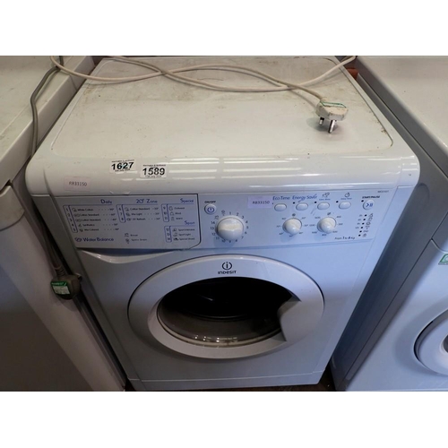 1589 - Indesit IWC61651 energy saving washing machine. All electrical items in this lot have been PAT teste... 