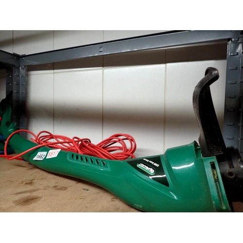 1662 - Qualcast 320w grass trimmer. All electrical items in this lot have been PAT tested for safety and ha... 