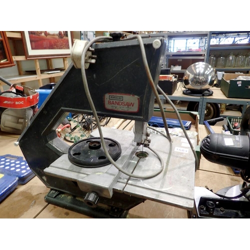 1684 - Powerline bandsaw #BK1. All electrical items in this lot have been PAT tested for safety and have pa... 