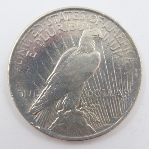 136 - 1922 American silver Liberty dollar, nUNC. UK P&P Group 0 (£6+VAT for the first lot and £1+VAT for s... 