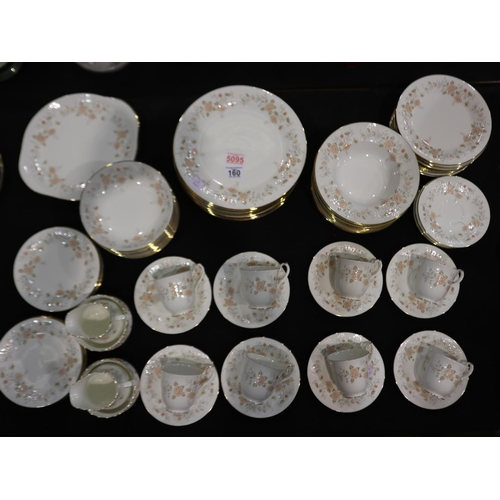 160 - Royal Albert 'For All Seasons' tea and dinnerware items, including tea trio's, dinner plates, cereal... 