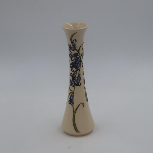 214 - Moorcroft vase in the Bluebell Harmony pattern, no cracks or chips, H: 31 cm. UK P&P Group 2 (£20+VA... 