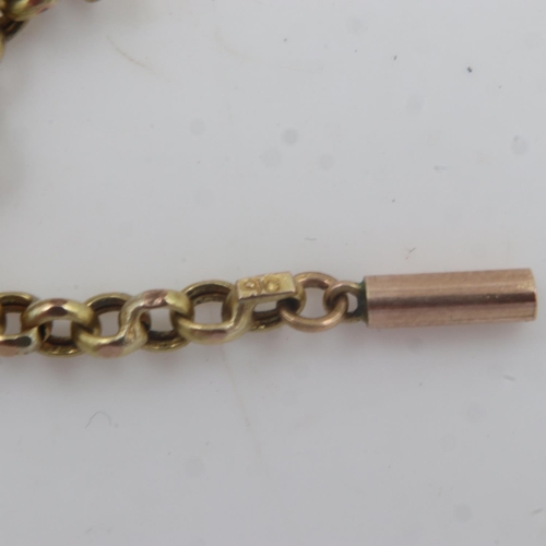 6 - 9ct gold chain, L: 40 cm, 4.2g. UK P&P Group 0 (£6+VAT for the first lot and £1+VAT for subsequent l... 