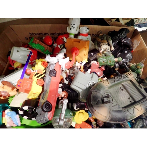 1016 - Fifty plus loose 1990s Action figures to include Beetlejuice, Mighty Max & Power Rangers. Not availa... 