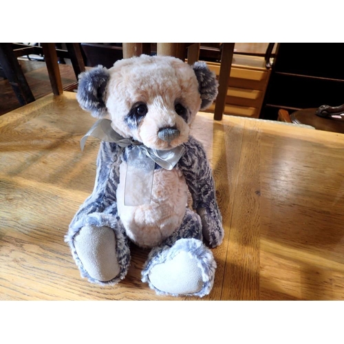 1020 - Charlie bear, Amanda, with tags, paperwork and bag. Not available for in-house P&P