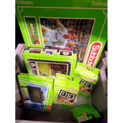 1043 - Six boxes of Subbuteo including game and players packs. Not available for in-house P&P