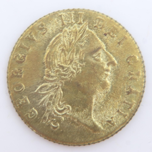 118 - Restrike of a 1788 Guinea, a Victorian gambling token. UK P&P Group 1 (£16+VAT for the first lot and... 