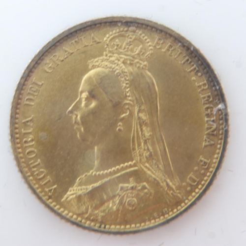 136 - 1887 - gilt silver sixpence of queen Victoria. UK P&P Group 1 (£16+VAT for the first lot and £2+VAT ... 