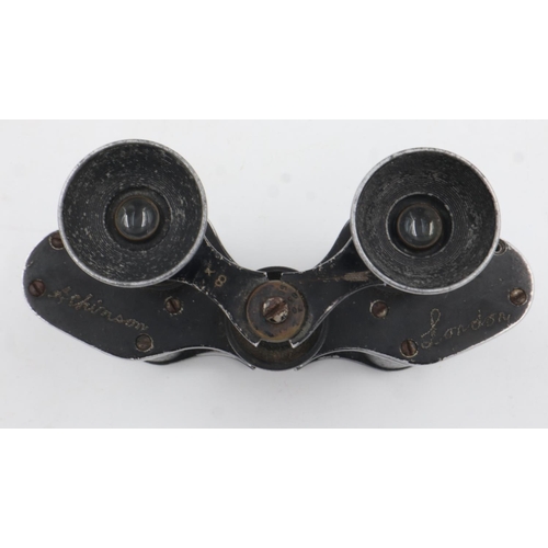 178 - Pair of leather cased binoculars. UK P&P Group 2 (£20+VAT for the first lot and £4+VAT for subsequen... 