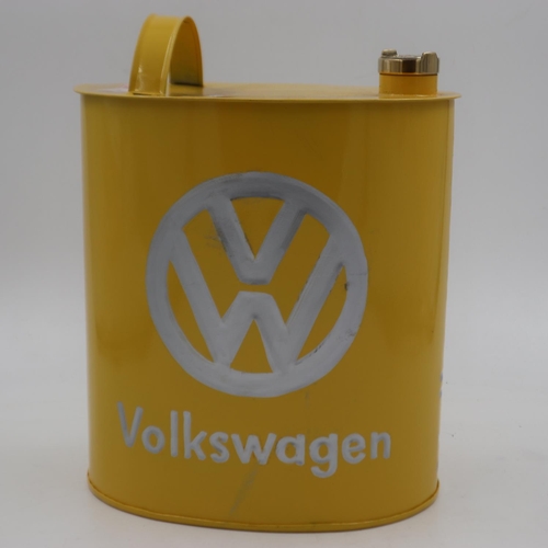 326 - Yellow Volkswagen petrol can, H: 36 cm. UK P&P Group 3 (£30+VAT for the first lot and £8+VAT for sub... 