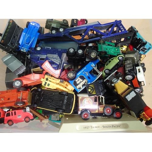 2013 - Large quantity of loose, mixed brand and scale diecast models in playworn condition. UK P&P Group 2 ... 