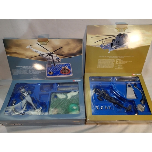 2014 - Two boxed Corgi Aviation Archive helicopters in excellent condition, boxes are good with light stora... 