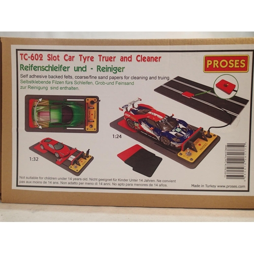 2042 - Proses TG602, slot car tyre truer and cleaner, suitable for 1/32 and 1/24 scale cars, as new, unused... 