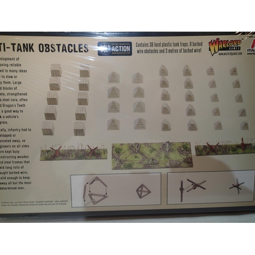 2078 - 28mm Wargaming sets from Warlord Games, German Grenadiers, anti tank obstacles, two British and Cana... 