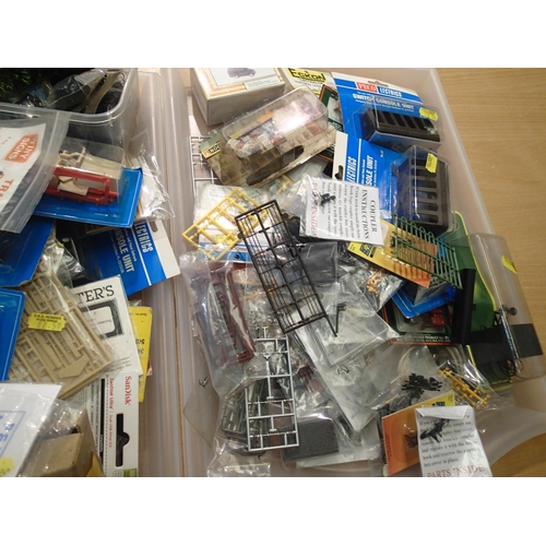 2139 - Large quantity of model railway accessories, figures, animals, vehicles, kits, lineside etc, some ne... 