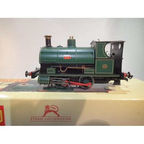 2235 - OO scale Hornby R3428, Peckett W4, Manchester Ship Canal Company, green/red, near mint, boxed, no fr... 