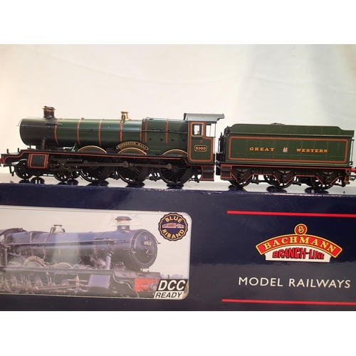 2247 - OO scale Bachmann 32-003Z, Hall class, GWR lined green, re-name/number by Buffers 5900 Hinderton Hal... 