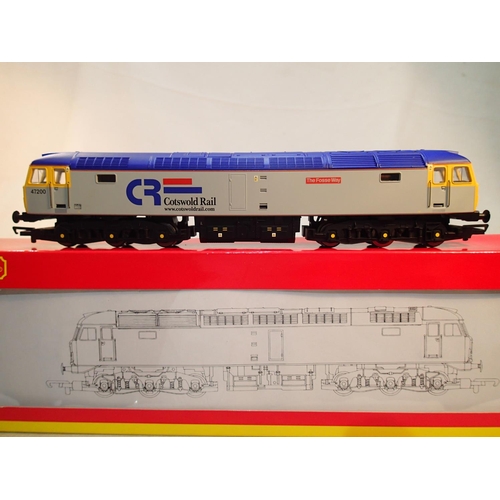 2305 - OO scale Hornby R2479A, class 47, The Fosse Way, 47200, Cotswold Rail livery, near mint, storage wea... 