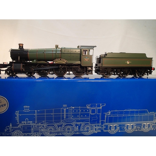 2306 - OO scale Dapol 4S-001-007D, Lydham Manor, 7827, green, late crest, DCC fitted, near mint, boxed. UK ... 