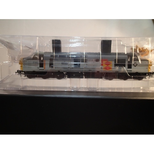 2326 - OO scale Accurascale class 37 diesel, 37026, Shapfell, rail freight grey, near mint, boxed. UK P&P G... 