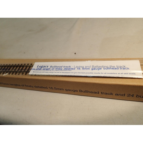 2333 - OO scale Bullhead flexi track, twelve lengths, by Legacy DC Concepts, boxed, as new. UK P&P Group 2 ... 