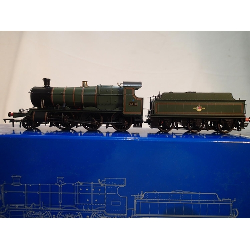 2381 - OO scale Dapol 45-043-006S, Mogul, lined green, 7310, green, late crest, sound fitted, near mint, bo... 