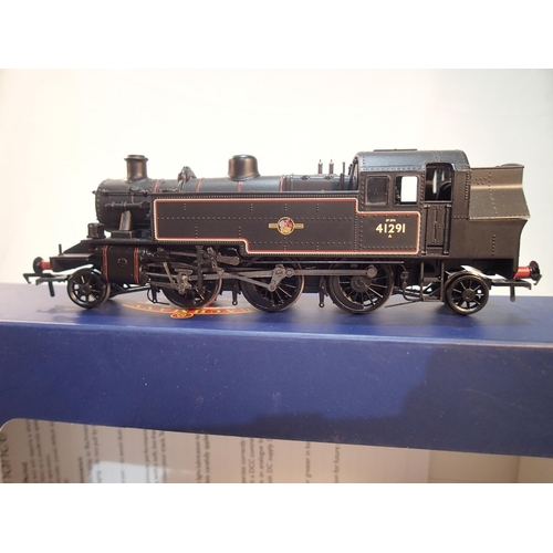 2385 - OO scale Bachmann 31-441 DC, Ivatt tank, 41291, black, late crest, DCC fitted, near mint, boxed. UK ... 