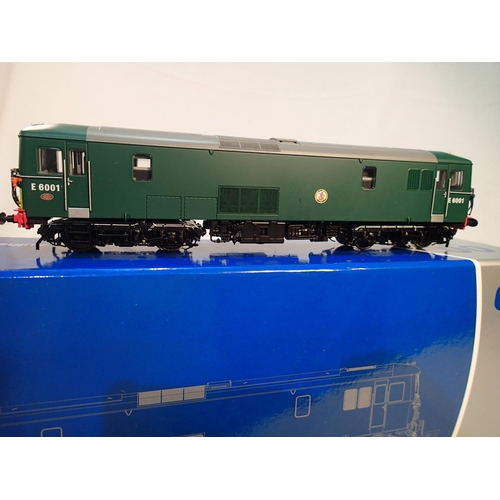 2413 - OO scale Dapol 4D-006-008S, class 73, E6001, green, DCC and sound fitted, Club Exclusive, near mint,... 