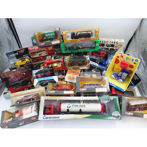 2463 - Approximately fifty boxed mixed diecast models to include Ertl, Maisto and Corgi. UK P&P Group 3 (£3... 