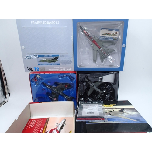 2492 - Corgi Aviation Archive AV22, two boxed complete Corgi AA models in excellent condition and a boxed A... 