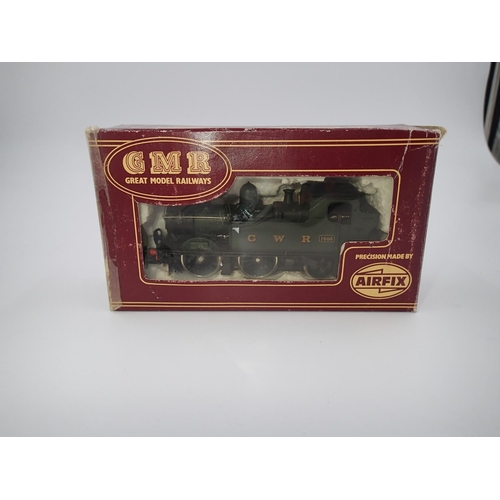 2181 - Airfix class 14XX tank, 0.4.2, green, 1466, GWR, excellent condition, box is poor. UK P&P Group 1 (£... 