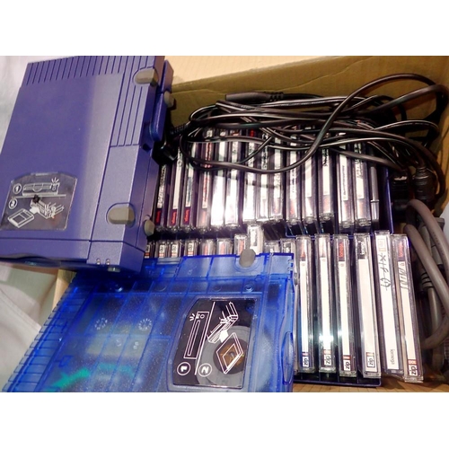 1014 - Two Iomega Zip 100 drives, SCSI + USB, plus discs. Not available for in-house P&P