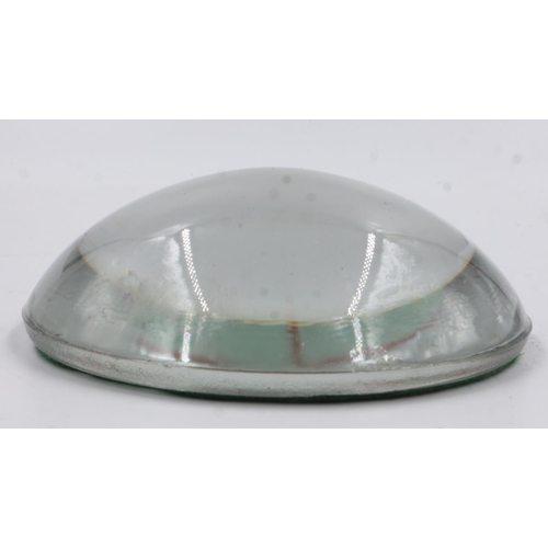 103 - 1929 road tax domed paperweight, D: 80 mm. UK P&P Group 1 (£16+VAT for the first lot and £2+VAT for ... 