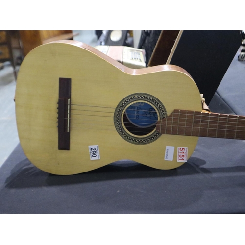 290 - BM Clasico Spanish classical guitar, in good condition. Not available for in-house P&P