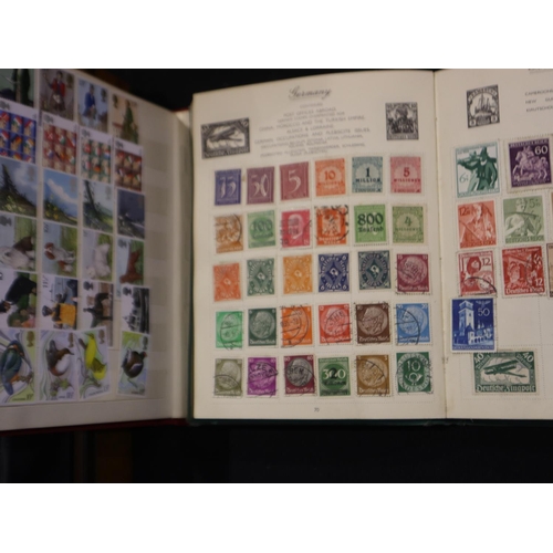 300 - Two stamp albums, including penny reds. UK P&P Group 2 (£20+VAT for the first lot and £4+VAT for sub... 