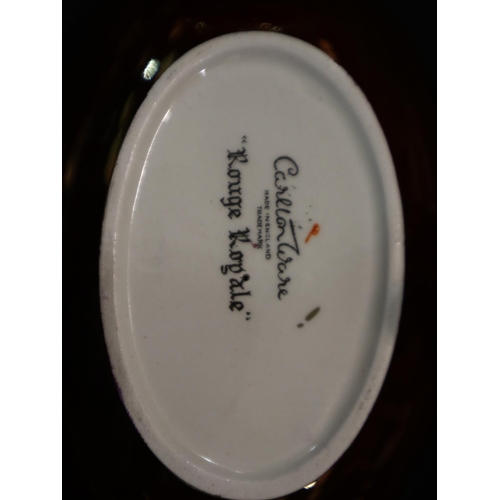 179 - Six pieces of Carlton Ware Rouge Royale. UK P&P Group 3 (£30+VAT for the first lot and £8+VAT for su... 