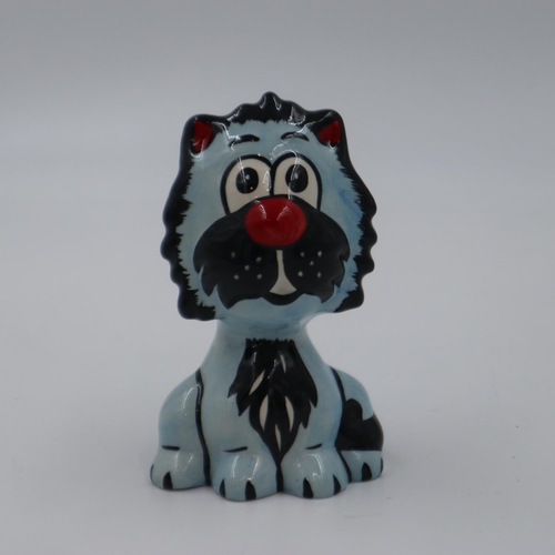 190 - Lorna Bailey cat, Albert, no cracks or chips, H: 14 cm. UK P&P Group 1 (£16+VAT for the first lot an... 