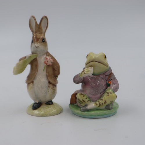 247 - Two Royal Albert Beatrix Potter figures, H: 12 cm. UK P&P Group 1 (£16+VAT for the first lot and £2+... 