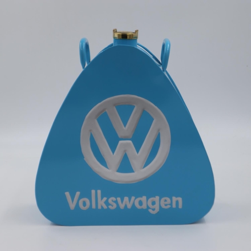 260 - Blue Volkswagen petrol can, H: 34 cm. UK P&P Group 3 (£30+VAT for the first lot and £8+VAT for subse... 