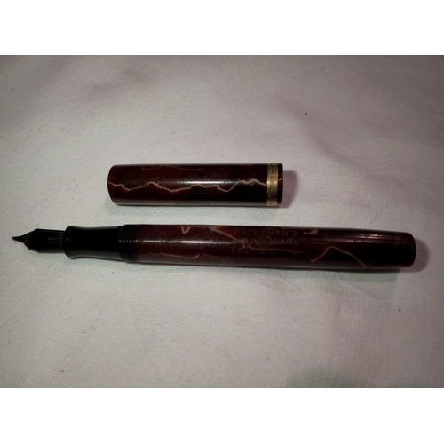 1072 - Watermans ideal fountain pen. UK P&P Group 1 (£16+VAT for the first lot and £2+VAT for subsequent lo... 