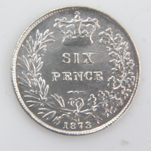 2004 - 1887 - silver Sixpence of queen Victoria - gEF. UK P&P Group 0 (£6+VAT for the first lot and £1+VAT ... 