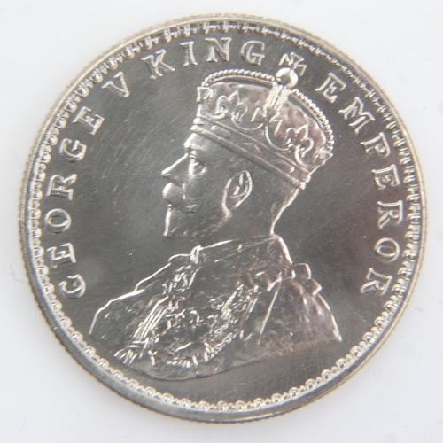 2006 - 1919 - silver Rupee of George V - aEF. UK P&P Group 0 (£6+VAT for the first lot and £1+VAT for subse... 