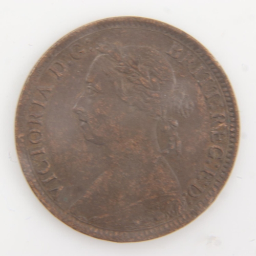 2015 - 1885 farthing of Queen Victoria. UK P&P Group 0 (£6+VAT for the first lot and £1+VAT for subsequent ... 