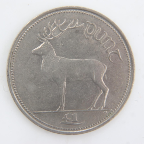 2016 - 1994 - Eire Stag and Harp Punt - gVF. UK P&P Group 0 (£6+VAT for the first lot and £1+VAT for subseq... 