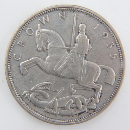 2018 - 1935 - Silver Crown of George V - nEF. UK P&P Group 0 (£6+VAT for the first lot and £1+VAT for subse... 