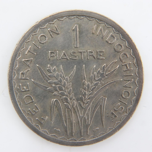 2030 - 1947 - 1 Piastre of French Indo China - EF. UK P&P Group 0 (£6+VAT for the first lot and £1+VAT for ... 