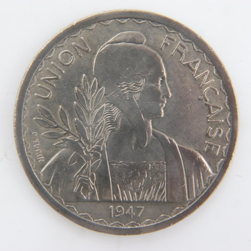 2030 - 1947 - 1 Piastre of French Indo China - EF. UK P&P Group 0 (£6+VAT for the first lot and £1+VAT for ... 